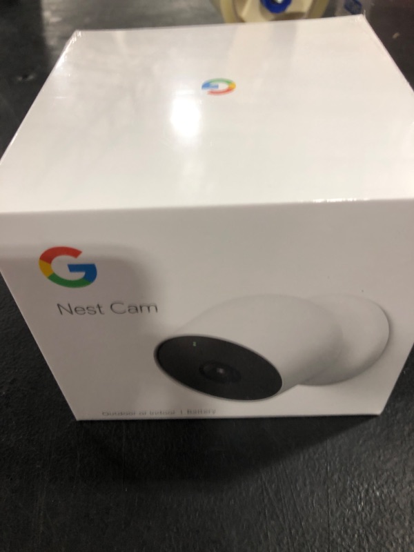 Photo 2 of Google Nest Cam Outdoor or Indoor, Battery - 2nd Generation - 1 Pack 2nd Gen 1 Count (Pack of 1) Nest Cam (Outdoor or Indoor, Battery)