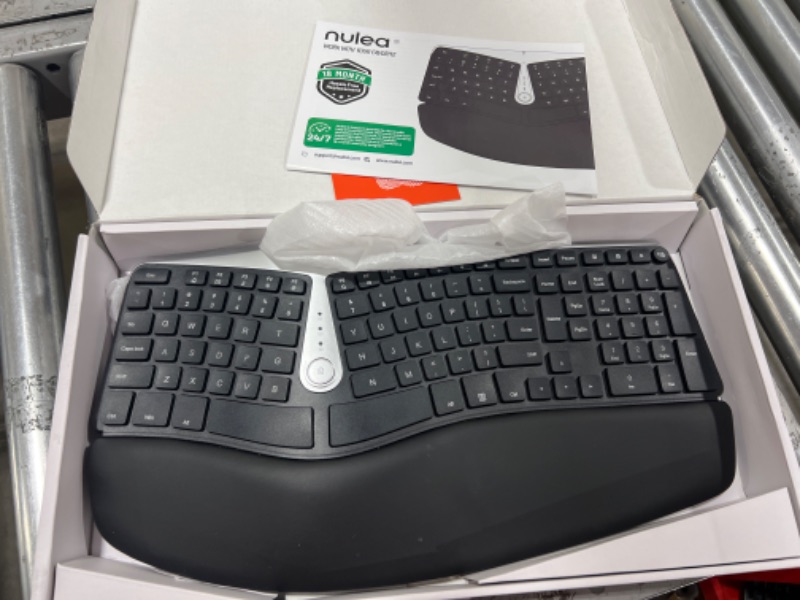 Photo 2 of Nulea Wireless Ergonomic Keyboard