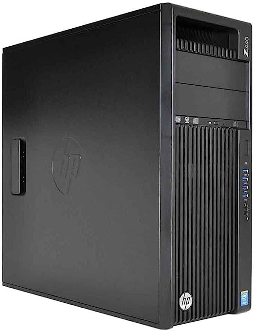 Photo 1 of HP Z440 Business WorkStation Desktop PC: Intel Xeon E5-1630 v3, 2TB HDD, 32 GB DDR4, NVIDIA Quadro K420, DVD-RW, Windows 10 Pro (Renewed)
