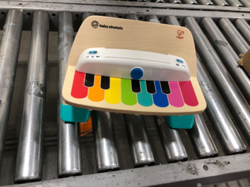 Photo 2 of Baby Einstein and Hape Magic Touch Piano Wooden Musical Toddler Toy, Age 6 Months and Up