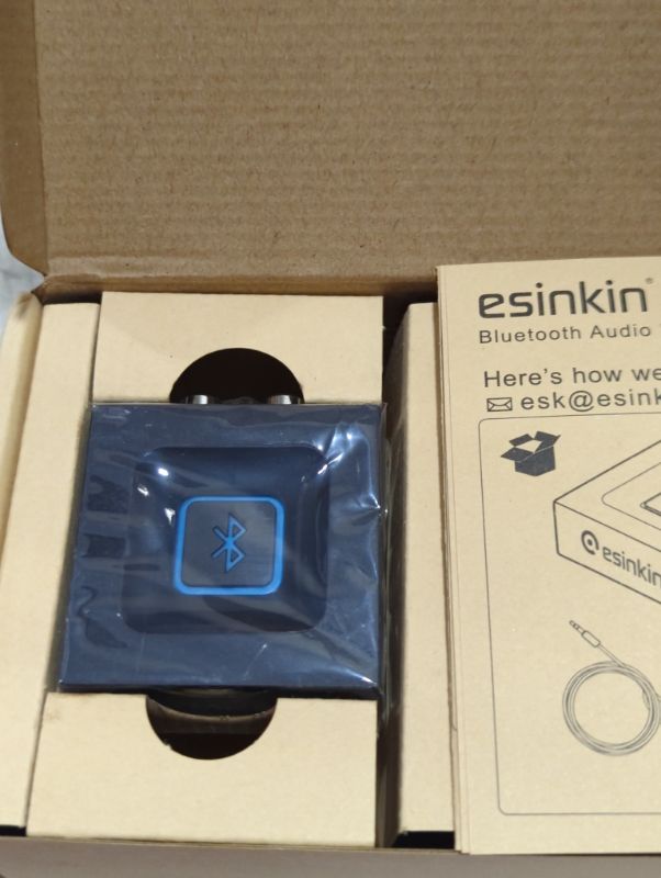 Photo 3 of Esinkin Bluetooth Wireless Audio Adapter for Music Streaming Sound System