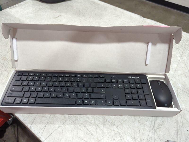 Photo 1 of Microsoft Bluetooth keyboard and mouse