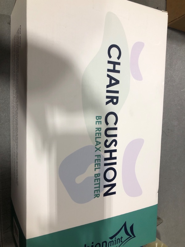 Photo 1 of Cushionmint Cushion for Office Chair [Bigger] Seat Cushion, Office Chair Cushion, [Supportive] [Breathable] Memory Foam Seat Cushions for Hip, Tailbone, Coccyx, Sciatica?180 lbs or Less, Grey?
