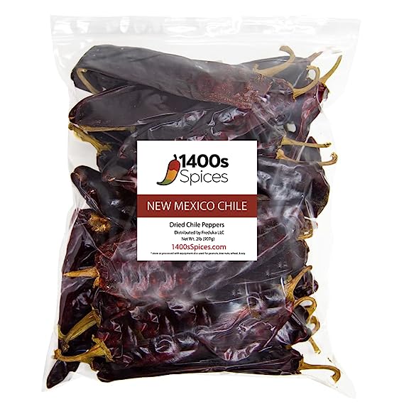 Photo 1 of 2lb New Mexico Dried Whole Chile Peppers Bulk, Food Service Size Food Service by 1400s Spices
BB 05 2025 