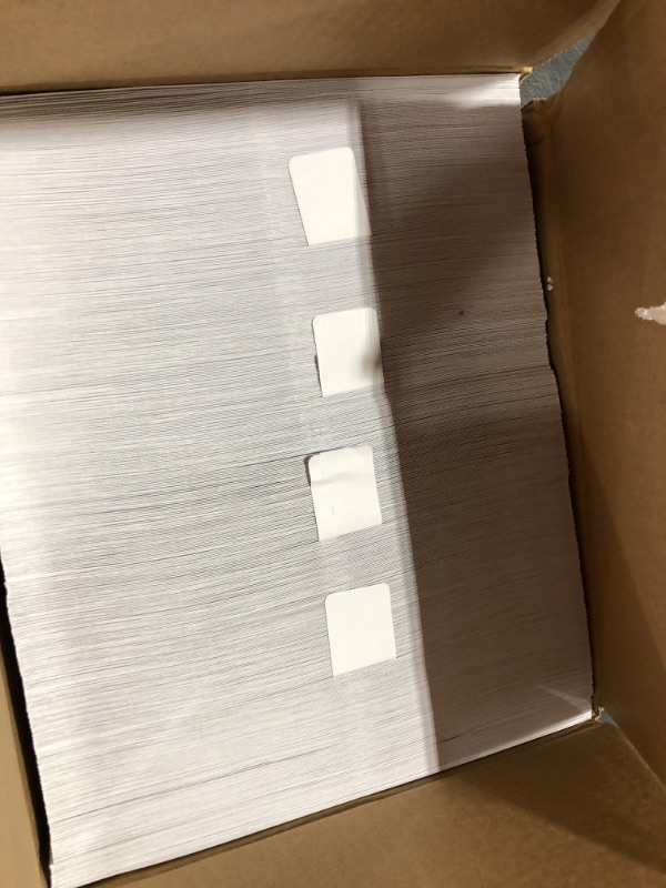 Photo 2 of 500#10 Double Window Security Business Mailing Envelopes - Perfect Size for Multiple Business Statements, Quickbooks Invoices, and Return Envelopes - Number 10 Size 4-1/8 x 9-1/2 - White - 24 LB Blue