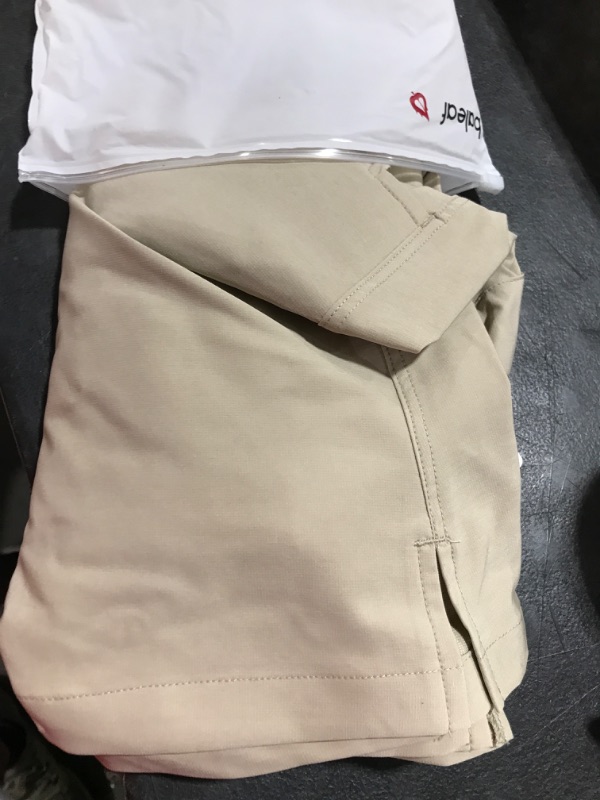 Photo 2 of BALEAF Women's 18" Skorts Skirts Casual Knee Length Long Golf Skorts with Pockets Quick Dry Skirts Summer XX-Large 18" Inseam-khaki