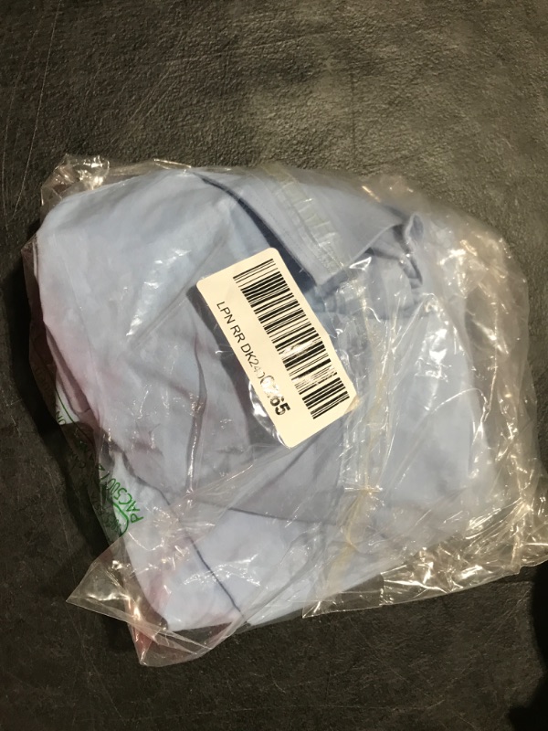 Photo 1 of Allsense Men's Long Sleeve Regular Fit Dress Shirts Sky Blue 14"-14.5" Neck 32"-33" Sleeve