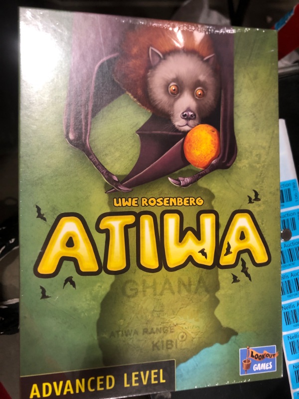 Photo 1 of Atiwa Board Game | Fruit Bat Farming Game | Worker Placement Strategy Game | Resource Management Game for Kids and Adults | Ages 12+ | 1-4 Players | Avg. Playtime 90 Minutes | Made by Lookout Games
