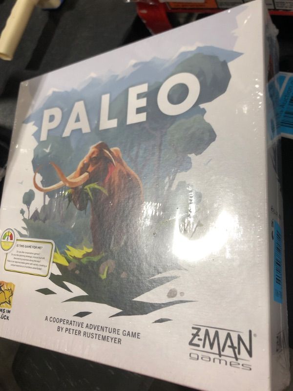 Photo 1 of Paleo Board Game | Strategy Game | Stone Age Exploration Game | Cooperative Adventure Game for Adults and Kids | Ages 10+ | 2-4 Players | Average Playtime 45-60 Minutes | Made by Z-Man Games