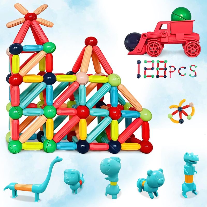 Photo 1 of 3D Magnet Learning Education STEM Toys, Toddler Kids Montessori Toys 3+
PICTURE DIFFERERS FROM ACTUAL PRODUCT SLIGHTLY 