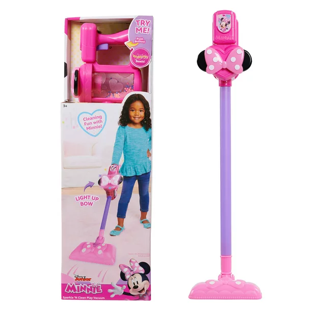 Photo 1 of Disney Junior Minnie Mouse Sparkle 'N Clean Play Vacuum