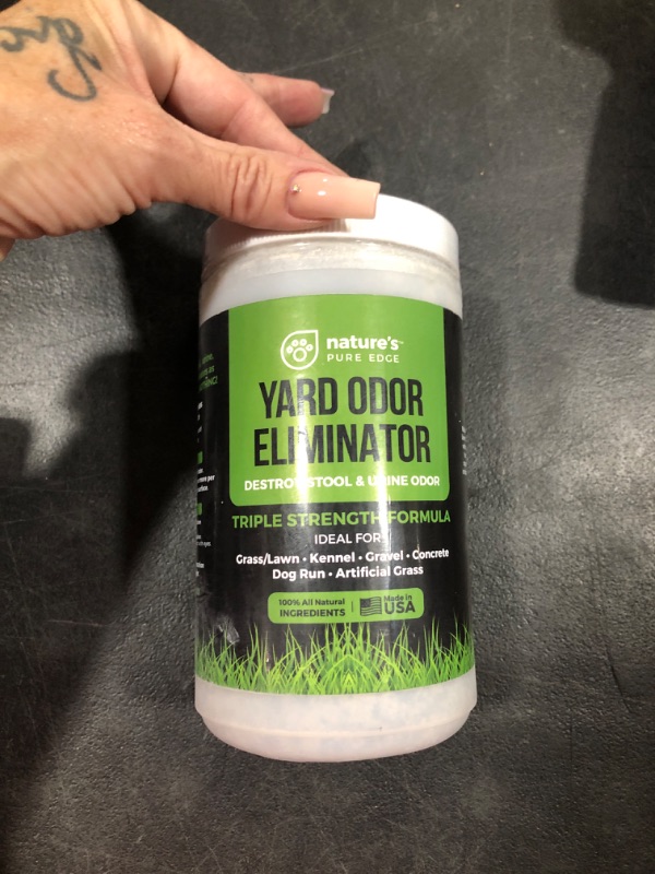 Photo 2 of "Nature's Pure Edge,Yard Odor Eliminator. Perfect For Artificial Grass, Patio, Kennel, and Lawn. Instantly Removes Stool and Urine Odor. Long...