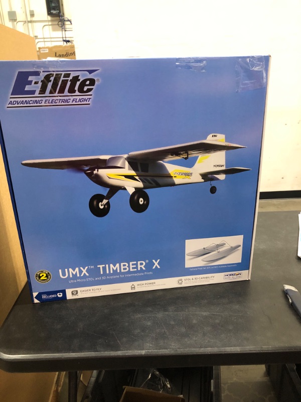 Photo 3 of E-flite RC Airplane UMX Timber X BNF Basic Transmitter Battery and Charger Not Included with AS3X and Safe Select 570mm EFLU7950