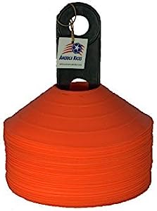 Photo 1 of PengRuiLi Soccer Disc Cones?Multi Color Cone for Sports Agility Training?Football, Basketball, Coaching, Practice Equipment?Field Marker?Footwork ExercisesAnd Any Agility Movement.