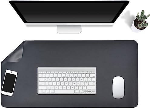 Photo 1 of AOKLANT Leather Desk Mat - Dual-Sided Waterproof, Non-Slip, Muti-Colors - Great for Laptop, Gaming,Office