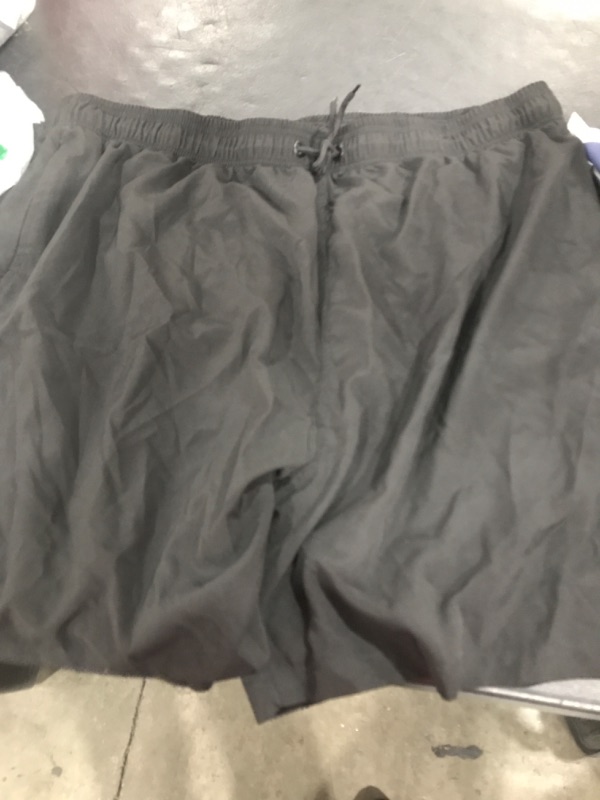 Photo 1 of Tyhengta Men's Swim Trunks Quick Dry Beach Shorts with Zipper Pockets and Mesh Lining Black  SIZE 4X