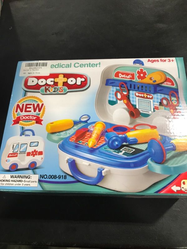 Photo 2 of COVTOY Doctor Kit Toy for Kids, Pretend Medical Kits for Age 3-6 Boys, Role Play Toy for 3 4 5 Old Year Girls

