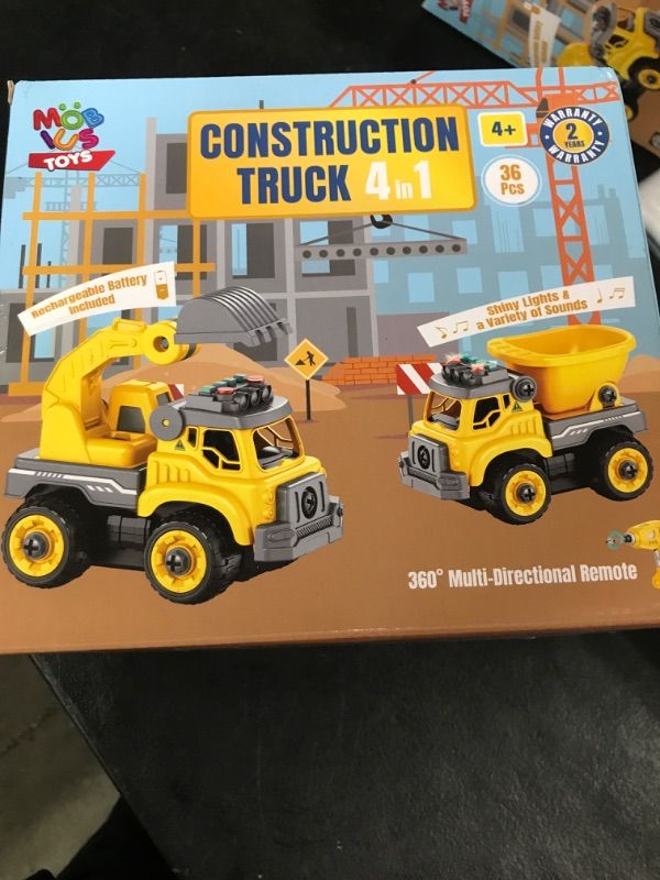 Photo 1 of CONSTRUCTION TRUCK 4 IN 1 FOR KIDS