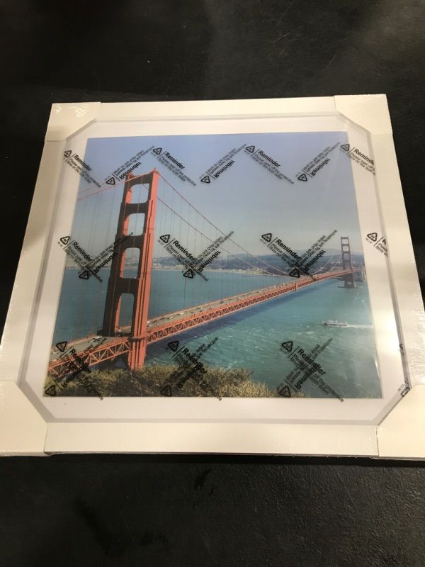 Photo 2 of 12X12 INCH WHITE FRAME