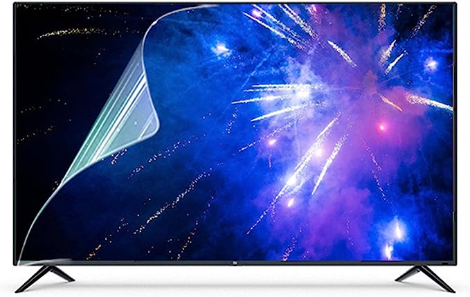 Photo 1 of 65 Inch TV Screen Saver, Frosted Anti Glare/Anti Blue Light/Dustproof Filter Film, Protect Your Eyes for SHARP, SONY, SAMSUNG, Hisense, LG Etc - 65Inch (1432 * 803mm)
