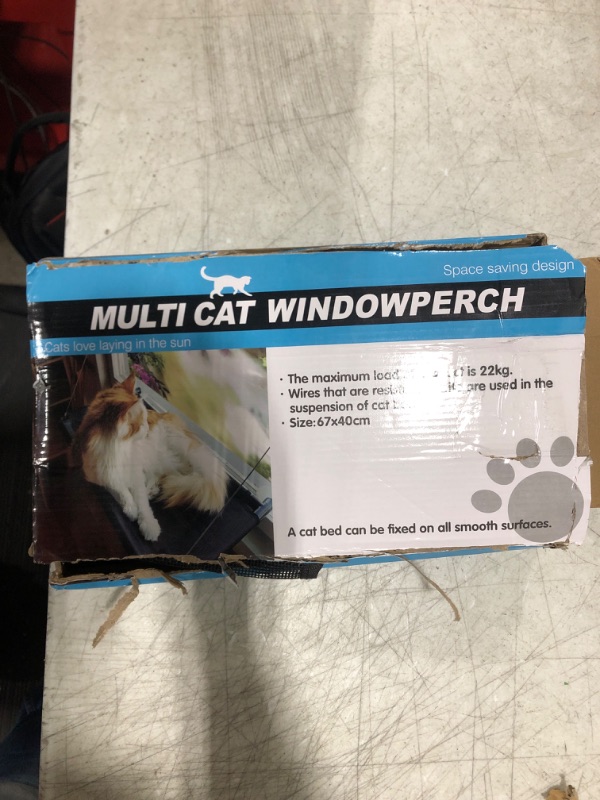 Photo 2 of Multi-Cat WindowPerch - Space Saving Design 