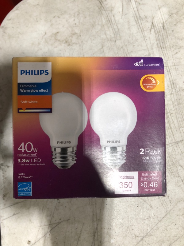 Photo 1 of 2 PK 40 Watt - 3.8W LED Bulb 