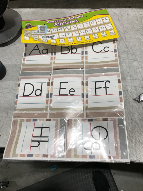 Photo 2 of Teacher Created Resources Everyone is Welcome Alphabet Bulletin Board (TCR7120)