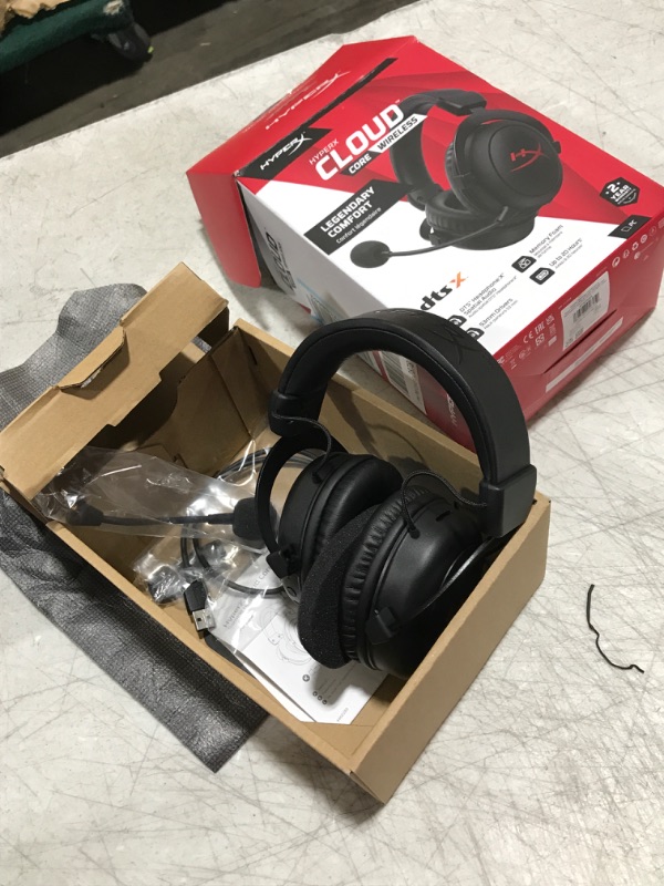 Photo 1 of HyperX Cloud Core – Wireless Gaming Headset for PC, DTS Headphone:X Spatial Audio & SoloCast