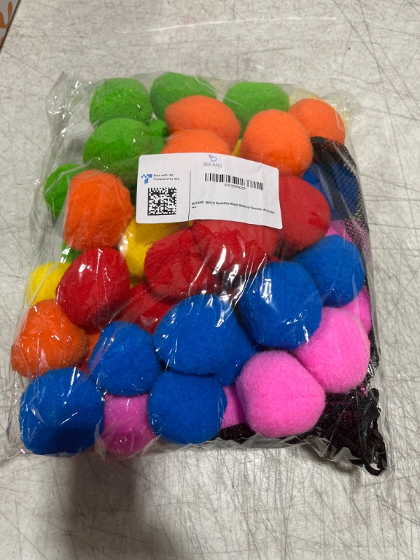 Photo 2 of 60 Pcs Reusable Water Balls, Reusable Water Balloons for Outdoor Toys and Games, Water Toys for Kids and Adults Boys and Girls - Summer Toys Ball for Pool and Backyard Fun 