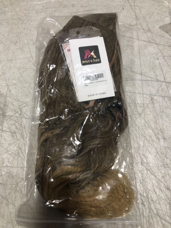Photo 1 of Miss U Hair Men Wig And Beard Long Curly Golden Brown Wig Mens Wigs Halloween Costume Party Wigs