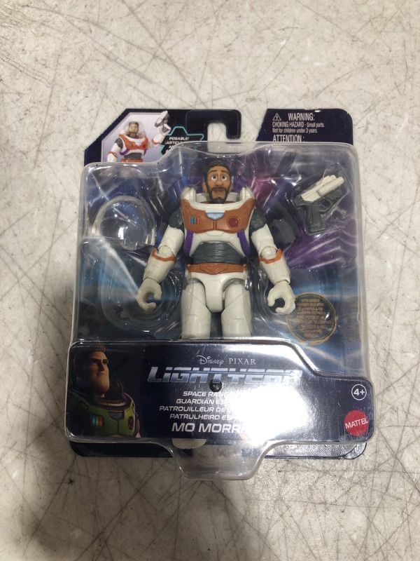 Photo 2 of Disney Pixar Lightyear Space Ranger Alpha Mo Morrison Authentic Action Figure 5 Inch Scale witth 14 Posable Joints, Movie Collectible 4 Years & Up