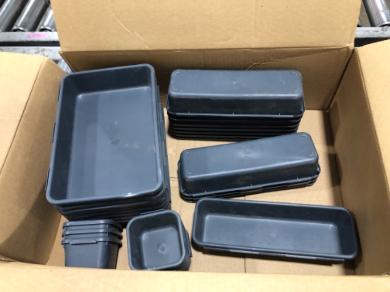 Photo 1 of 40-Pack Tool Box Organizer, Tool Drawer Organizers for Rolling Tool Drawers, Workbench and Cabinets, Tray Dividers Set for Toolbox Organization and Storage