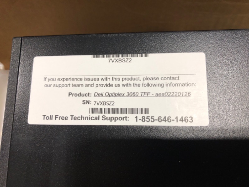 Photo 3 of Dell OP3060MFFXKF5K OptiPlex 3060 XKF5K Micro PC with Intel Core i5-8500T 2.1 GHz Hexa-core, 8GB RAM, 256GB SSD, Windows 10 Pro 64-bit (Renewed) With Mouse and Keyboard 