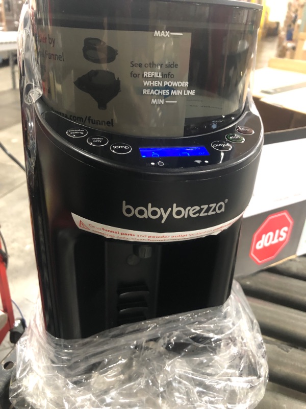 Photo 4 of Baby Brezza Formula Pro Mini Baby Formula Maker – Small Baby Formula Mixer Machine Fits Small Spaces and is Portable for Travel– Bottle Makers Makes The Perfect Bottle for Your Infant On The Go Advanced, WiFi