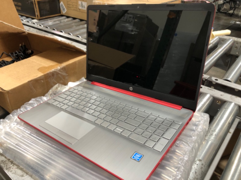Photo 2 of 2022 HP Flagship Laptop, Intel Dual-Core Processor up to 2.65GHz, 15-inch, 4GB DDR4, 500GB Storage, Super-Fast WiFi, Windows 11, Dale Red (Renewed)