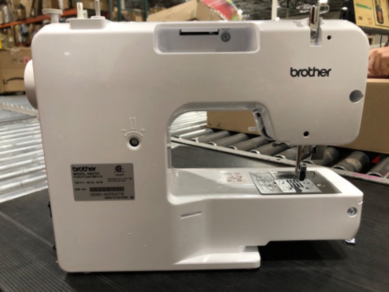 Photo 4 of Brother Sewing Machine, XM2701, Lightweight Machine with 27 Stitches, 6 Included Sewing Feet