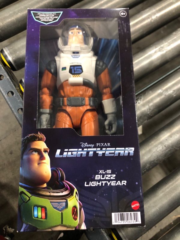 Photo 2 of Disney Pixar Lightyear Large 12 Inch Scale XL-15 Buzz Lightyear Action Figure, 14 Movable Joints, Authentic Movie Collector Toy, Gift 4 Years & Up