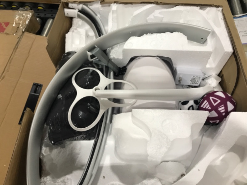 Photo 2 of 4moms MamaRoo Multi-Motion Baby Swing, Bluetooth Enabled with 5 Unique Motions, Black