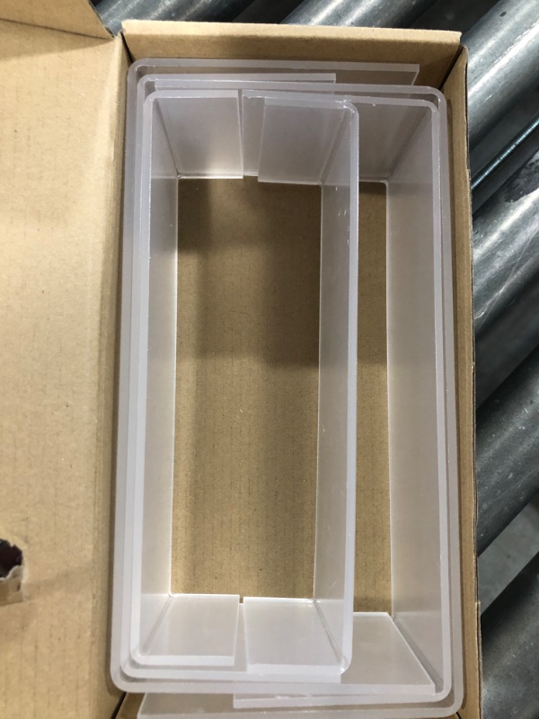 Photo 1 of 2 Sets Clear Acrylic Display Risers-Cupcake Stand for Dessert Buffet Cake Table Decorations–Showcase Shelf for Figures, Jewelry Display Riser Stands Shelves Fixtures Case(Rectangle Shape)