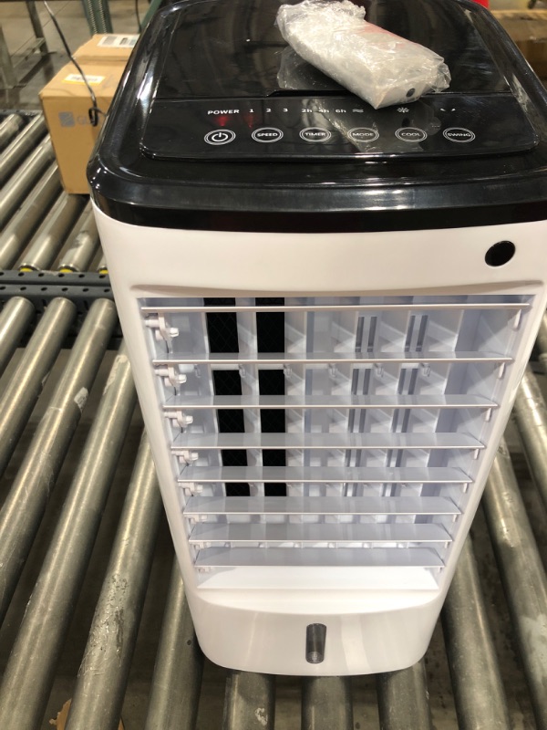 Photo 2 of Portable Air Conditioners[ 2023 Newest], 3 IN 1Air Conditioner Portable for Room, 65° Oscillation Swamp Cooler with 3 Wind Speeds, 4 Modes, 6 Ice Packs,12H Timer, Remote, Portable AC for Office Home 