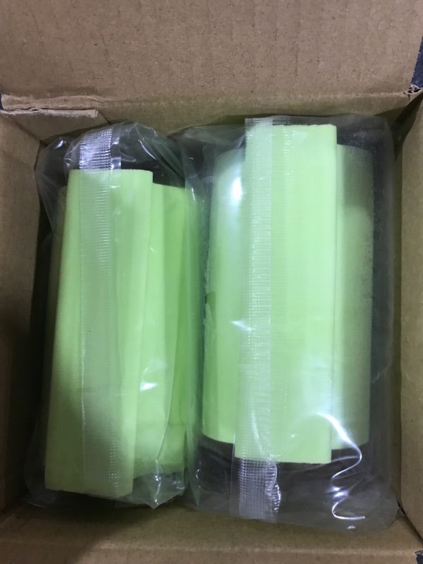 Photo 2 of 2-Pack Upgraded Handle Damp Clean Duster Sponge, Magical Sponge, Reusable Dusters, Household Cleaning Sponges, Cleaning Tools for Blinds, Ceiling Fans, Baseboards, Window Grooves, Car, Glass(Green)