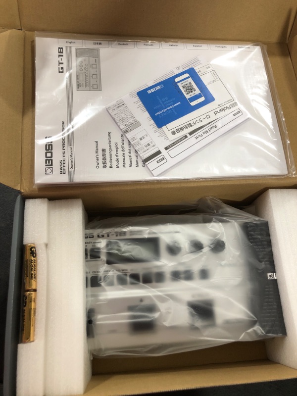 Photo 1 of BOSS GT-1B Premium Bass Effects Processor (GT-1B)