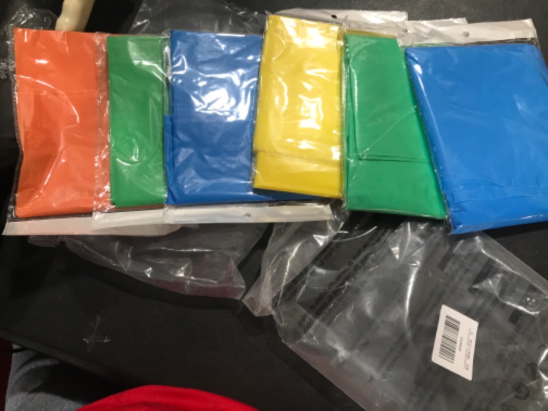 Photo 1 of 6 pcs Ponchos Family Pack 