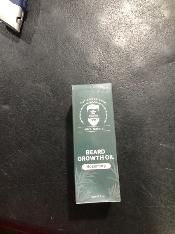 Photo 2 of 
Roll over image to zoom in
AN BAILIHUA Beard Growth Oil Rosemary scent