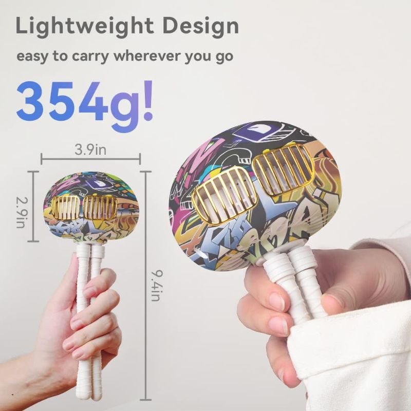 Photo 1 of UJAY USB Fan,Mini Portable USB Stroller Cooling Fan,Clip-on Fan with Flexible Tripod,Battery Powered Personal Desktop Fan,Super Quiet,Cool and Eco-friendly,Great for Carnival Gifts,Graduation Gifts Color-4