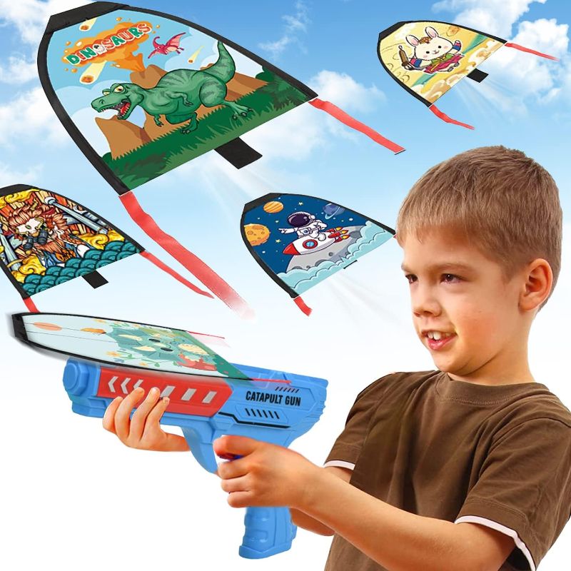 Photo 1 of 
2023 Kite Launcher Toy Outdoor Toys for Kids Catapult Kite Toys for Boys Outdoor Flying Toys for Boys Girl