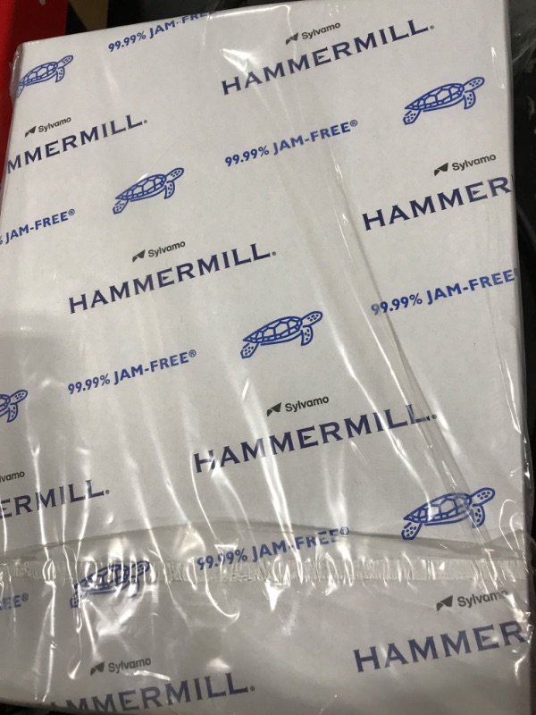 Photo 1 of Hammermill Colored Paper, 24 lb Blue Printer Paper, 8.5 x 11-1 Ream (500 Sheets) - Made in the USA, Pastel Paper, 103671R Blue 1 Ream | 500 Sheets