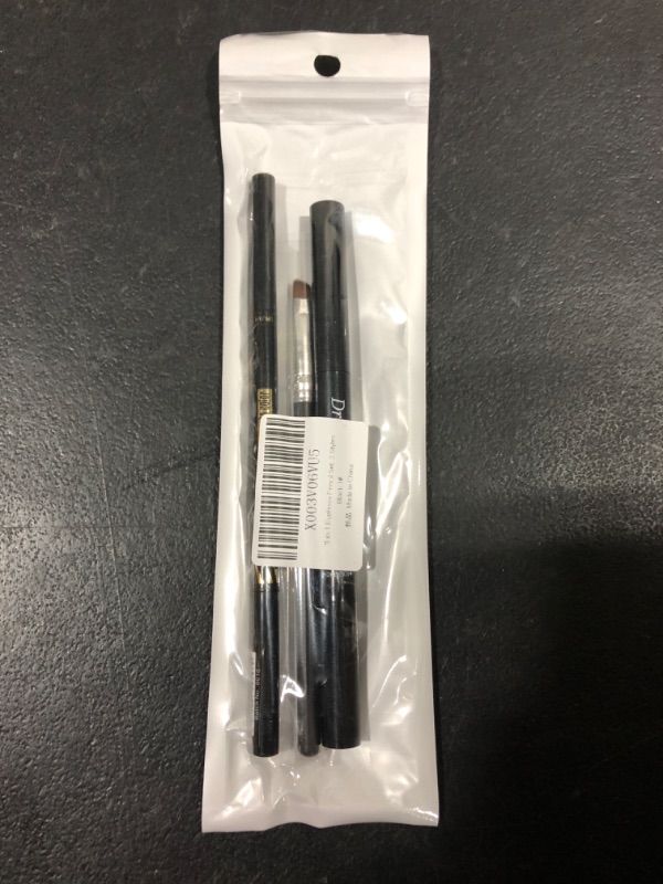 Photo 2 of 3 IN 1 EYEBROW PENCIL SET 2 STYLES BLACK