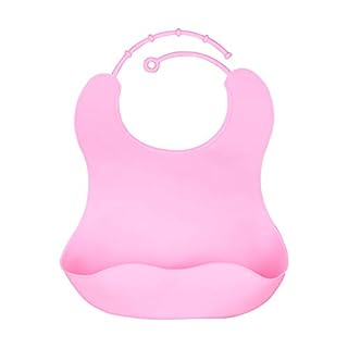 Photo 1 of Dreamslink Baby Drool Bibs for Drooling and Teething, Pink (B07KY77YKD)
