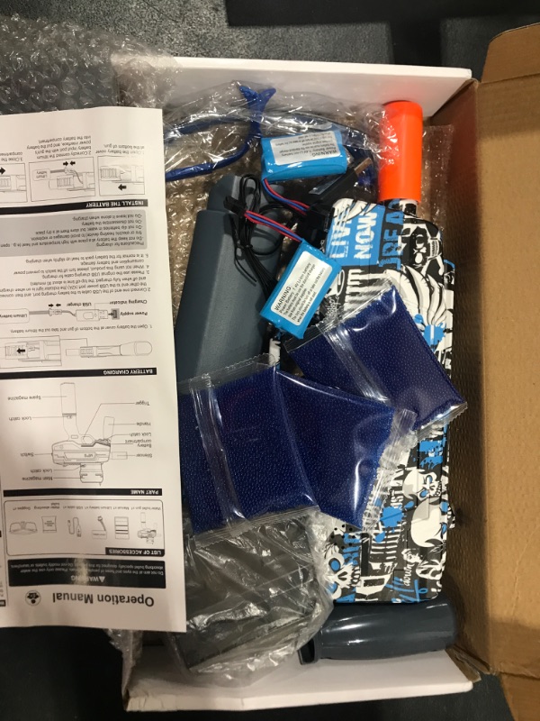 Photo 2 of 20000 Gel Blaster Ammo, Splatter Ball Gun Refill Ammo - Gel Blaster Gun and Ammo Made of Non-Toxic, Eco-Friendly Water Bullets Beads and Water Balls Beads Refill Ammo.